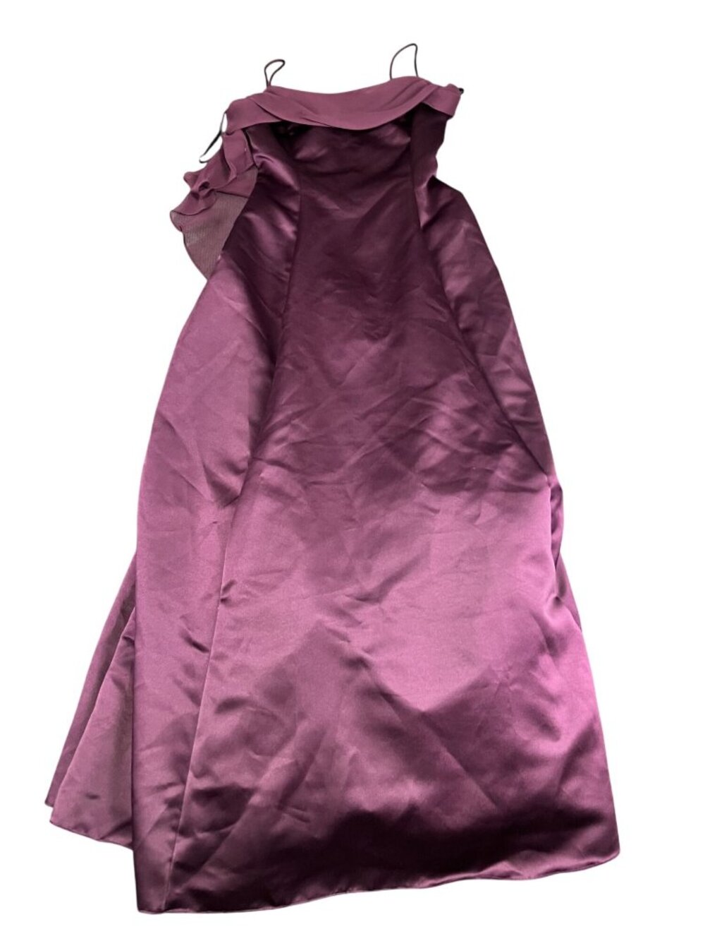 Cache Formal Gown Plum Purple Size 8 Sleeveless Evening Dress
